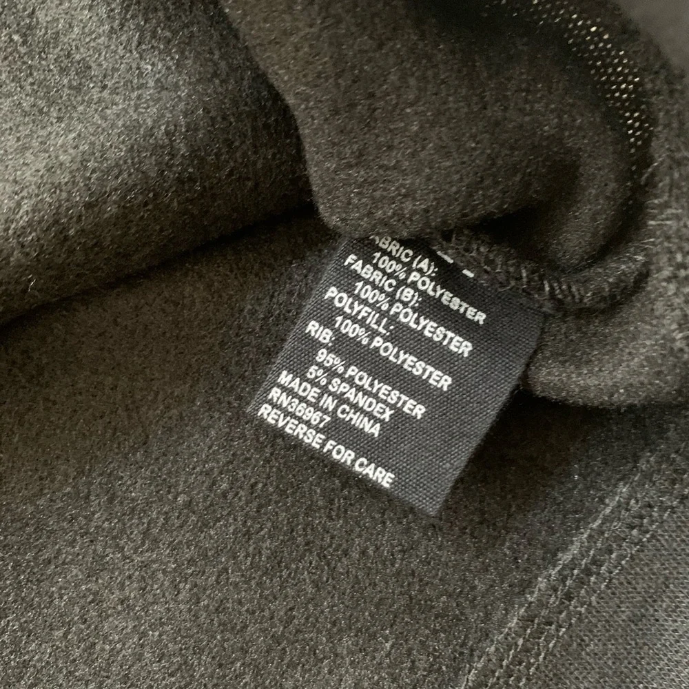 Nwt WICKED STITCH Fleece 1/2 Zip sweater size Large